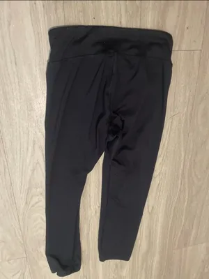 all in motion Black Cropped Leggings with Logo thumbnail 3