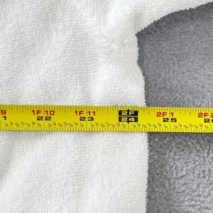 Lauren Ralph Lauren Terry Cloth Robe Women Large White Cotton Belted Spa Classic thumbnail 10