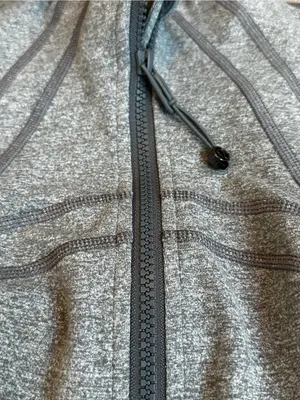 Lululemon Define Jacket Heather Gray Athletic Athleisure Yoga Running Activewear thumbnail 3