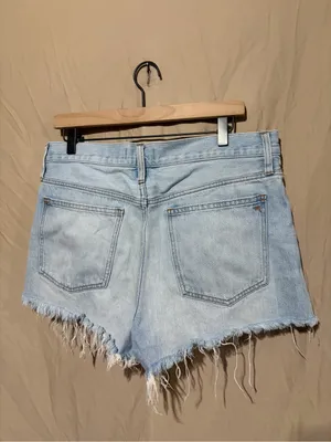 Madewell relaxed denim shorts thumbnail 2