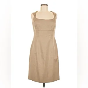 Antonio Melani Saint-Tropez Midi Dress in Carmel- NWT- Size 6 thumbnail 6