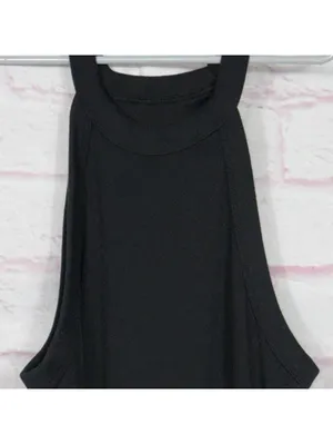 American Eagle Medium Black Sleeveless Midi Dress thumbnail 4