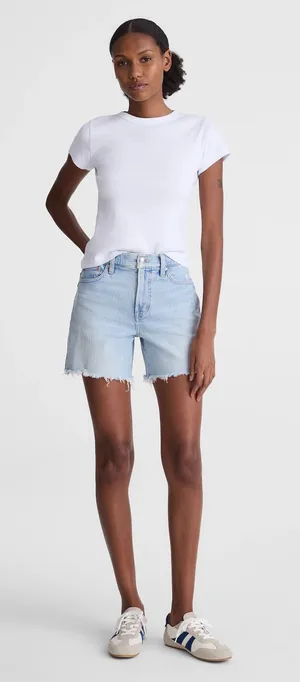 Madewell Perfect Vintage Jean Shorts Curvy thumbnail 1