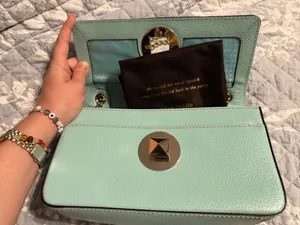 Kate Spade Mint Green Purse thumbnail 4