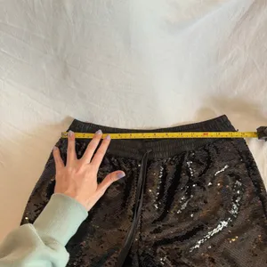 Express sequin jogger pants size medium thumbnail 2