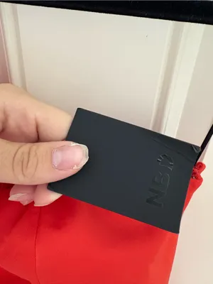 NBD Jasper Mini Dress in Red-Orange NWT thumbnail 3