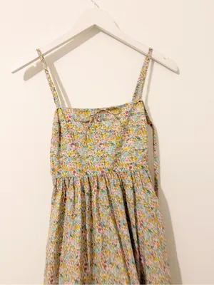 For Love & Lemons Raleigh Midi Dress Floral Tie Size XS thumbnail 4