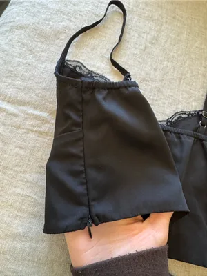Princess Polly Black Lacy Bra Top thumbnail 5