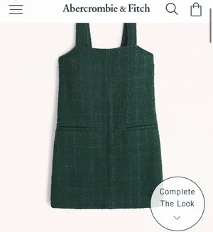 Abercrombie Tweed Shift Mini Dress NWT Size Small thumbnail 8