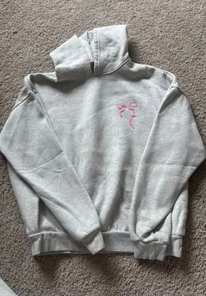 Edikted Hoodie Bow Grey thumbnail 1