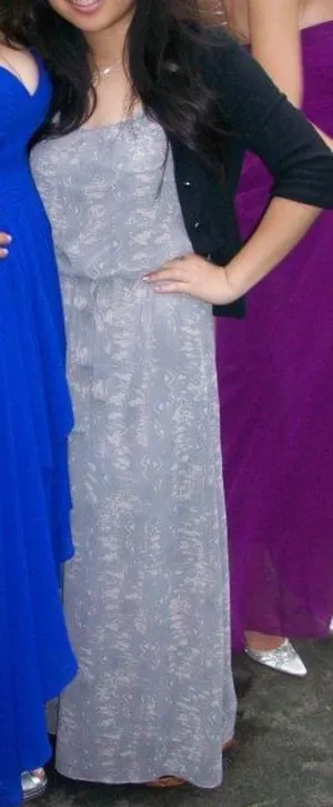 Gray Maxi Dress Small thumbnail 5