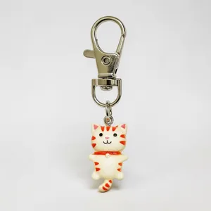 Boutique New Cute Cat Keychain Charm thumbnail 2