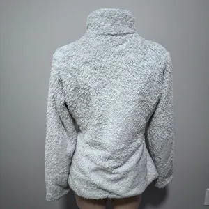 Patagonia Los Gatos Full Zip Jacket Sherpa Gray Medium Fur Fuzzy Sherpa thumbnail 5