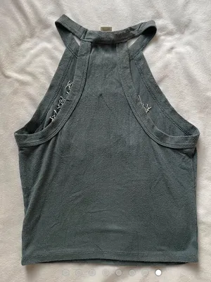Bozzolo dark gray and gold Notre Dame Disco Ball tank top thumbnail 8