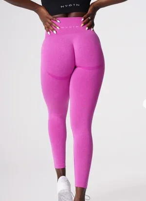 NVGTN Leggings Contour Seamless Pink thumbnail 1