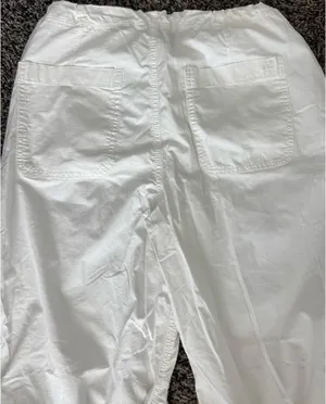 American Eagle Cargo Pants White thumbnail 4