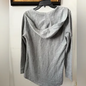 Victoria's Secret Gray Top with Gold Sequin Detail thumbnail 2