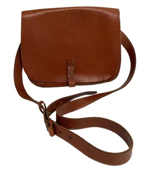 Lucky Brand The Point Genuine Leather Saddle Bag thumbnail 1