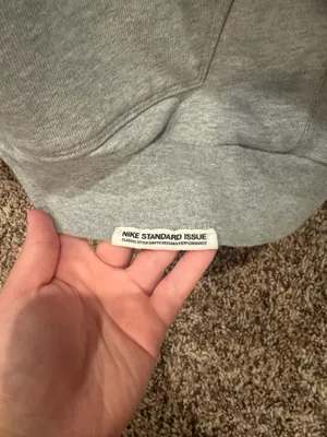 Grey Nike Hoodie thumbnail 3