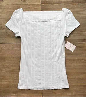 NWT Free People Ahoy Tee Shirt thumbnail 4