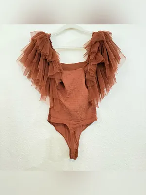 NWOT Free People Kill The Lights Bodysuit thumbnail 8