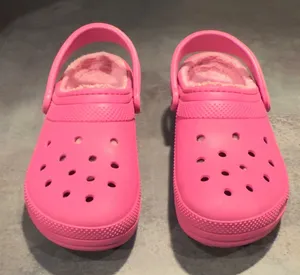 Crocs Pink Matching Fleece Lined Women 11 thumbnail 1
