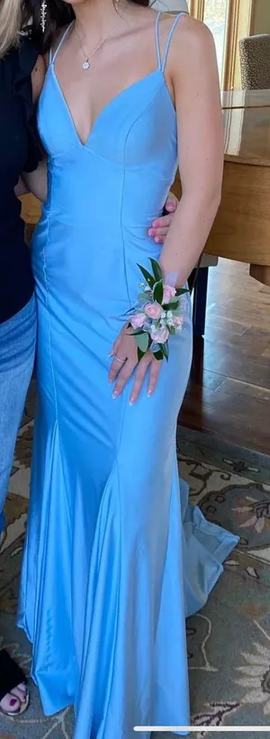 Blue Prom Dress Size 00 thumbnail 1