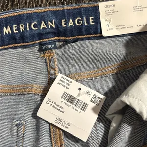 American Eagle Mom Jean Dark Wash Size 4 NEW thumbnail 5