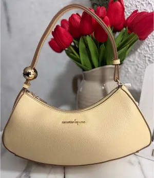 Nanette Lepore Panna Cotta Crescent Shoulder Bag NWT Y2K Minimalist Cream Purse thumbnail 2