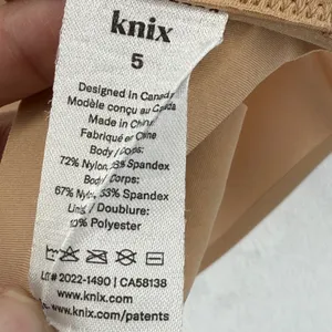 Knix Size 5 Wireless Bra Beige Comfort Light Support Everyday Wear‎ thumbnail 4