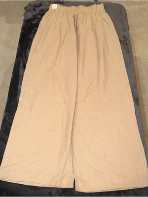 Abercrombie & Fitch Linen Blend Ultra Wide Leg Pant Size XS Short New with tag thumbnail 11