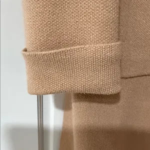 Women's Tan Belted Coat Size XL thumbnail 9