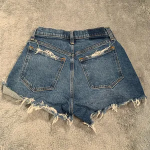 Abercrombie & Fitch mom short high rise Blue Jean Shorts 25/0 thumbnail 5