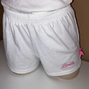 Bride Size Medium White Bride Short W/Pink Ribbons & White Baby Tee W/Pink Bow thumbnail 4