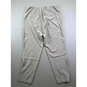 Halara Mid Rise Pocket Casual Tapered Pants Ankle Length‎ Light Gray Small thumbnail 7