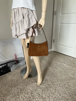 Kate Spade Margot Suede Medium Shoulder Bag thumbnail 8