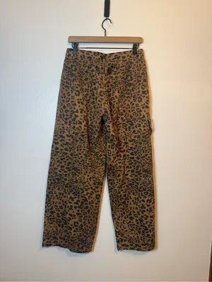 Free People The Tales Animal Suit Denim Jeans‎ thumbnail 4