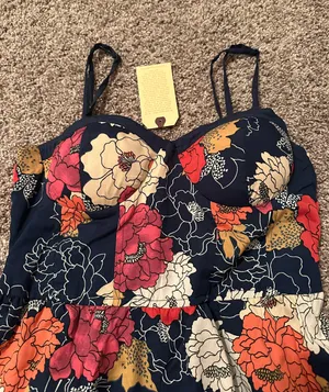BOG Collection Floral Dress thumbnail 2