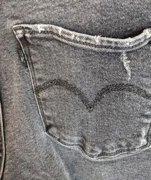 Levi’s Grey Distressed Jeans thumbnail 4