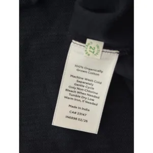 NWT Haven Well Within Navy Organic Cotton Slub Tee Small thumbnail 7