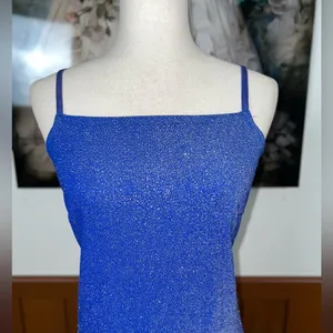 Beautiful Vintage 90s JUMP Sparkling Prom Gown! thumbnail 3