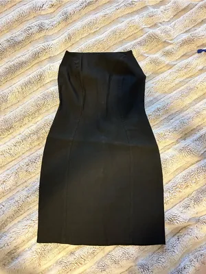 ASOS Black Strapless Dress thumbnail 3