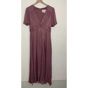 Gal Meets Glad Genevieve Empire Waist Mauve Womens Size 6 thumbnail 2