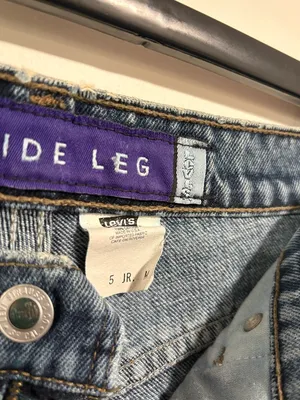 Vintage 90s Levi's SilverTab Wide Leg Jeans Made in USA 532 W31” L32.5” Rise 12” thumbnail 5