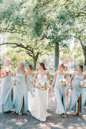 Show Me Your Mumu Paris Gown Blue Dress thumbnail 2