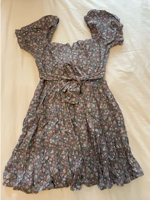 Altar'd State Floral Mini Dress thumbnail 2