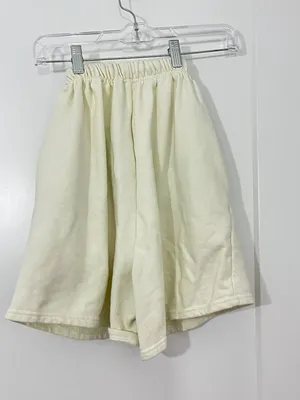 Good Morning Baby Anxious Mom Club Medium Cream Sweatshirt Shorts Lounge Set thumbnail 3