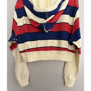Free People We The Free Ry Zip Thru Jacket Hoodie Americana Women's Size XS thumbnail 6