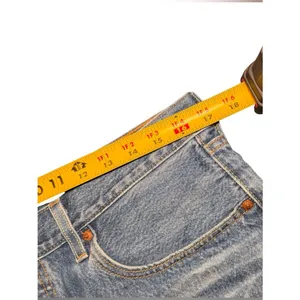 Levi's 501 Original Distressed High Rise Denim Jean Shorts Size 31 thumbnail 6
