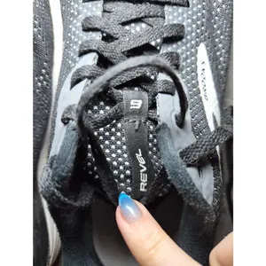 Brooks Revel Running Shoes 8.5 Medium B - Black with White Accents thumbnail 7